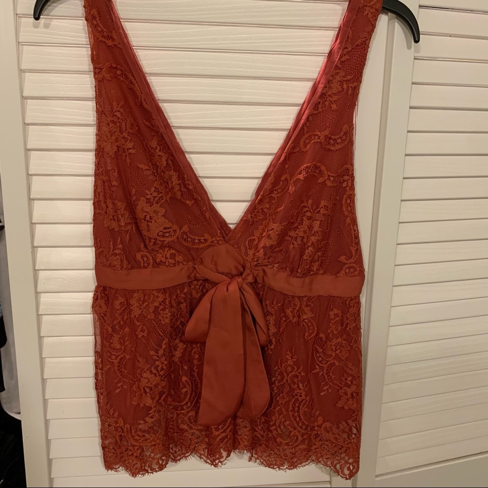 Free People lace tank
